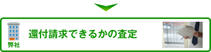 還付請求できるかの査定